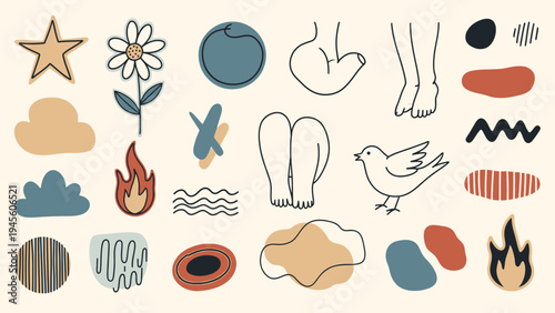 Simple abstract image with no specific elements or clear subject