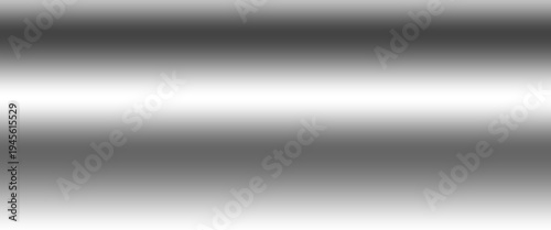 Black and white color gradient background template. Simple and linear monochrome gradation graphic element for screen overlay.