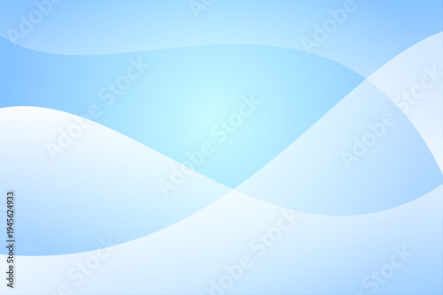 水色 パステルカラー 抽象 曲線 グラデーション 背景 デザイン 素材