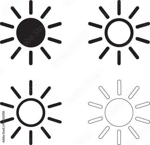 Isolated Freedom Rays Sun Icon Design, Freedom Rays Sun icon, Freedom Rays Sun vector, liberty celebration awareness concept, cultural pride heritage