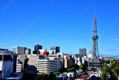Fényképezés Chubu Electric Power MIRAI TOWER (Nagoya TV Tower) and Nagoya city
