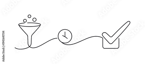 Clear priority management in a busy professional environment where individuals filter tasks, focus attention on the most important responsibilities, and maintain productivity through