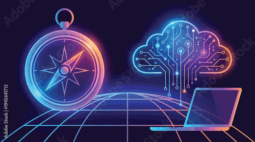 Strategic Digital Pathway Guiding Global Connectivity with Cloud Technology and Advanced Navigation in a Networked Future