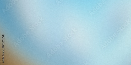 Tableau sur toile Premium Blue & Brown Grainy Gradient – Retro Abstract Texture HD