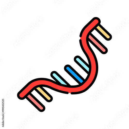 RNA Icon Professional UI Symbol for Ribonucleic Acid Research