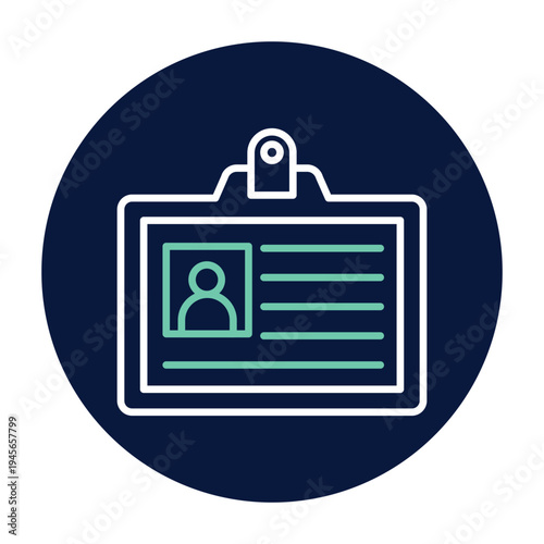 ID Card vector, pixel perfect, illustrator file 
