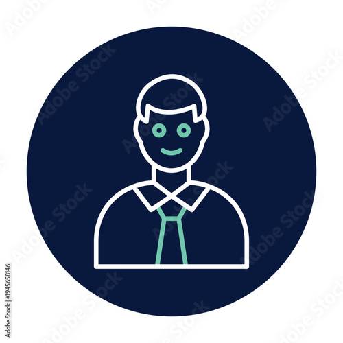 Professor vector, pixel perfect, illustrator file 
