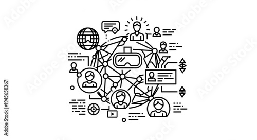 Virtual Reality Network - Connecting People in a Digital World.