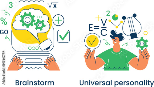 Creative thinking and universal traits in problem-solving and innovation