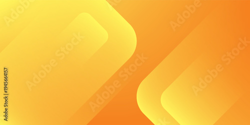 Abstract orange and yellow geometric background. Dynamic shapes composition. Cool background design for posters. Vector illustration