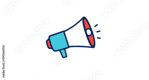 megaphone, loudspeaker, speaker, announcement, announce, broadcast, voice, sound, amplify, volume, alert, message, communication, marketing, promotion, advertising, campaign, protest, rally, attention