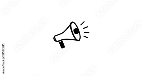 megaphone, loudspeaker, speaker, announcement, announce, broadcast, voice, sound, amplify, volume, alert, message, communication, marketing, promotion, advertising, campaign, protest, rally, attention