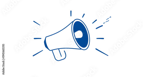 megaphone, loudspeaker, speaker, announcement, announce, broadcast, voice, sound, amplify, volume, alert, message, communication, marketing, promotion, advertising, campaign, protest, rally, attention