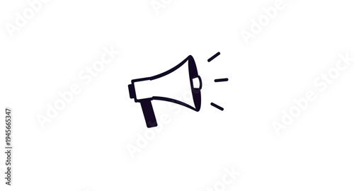 megaphone, loudspeaker, speaker, announcement, announce, broadcast, voice, sound, amplify, volume, alert, message, communication, marketing, promotion, advertising, campaign, protest, rally, attention