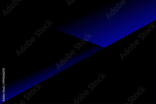 黒 青 グラデーション 抽象 曲線 背景 クール デザイン 素材