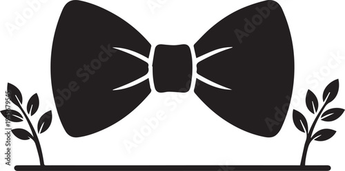 Classic Formal Bow Tie Gentleman Style Silhouettes