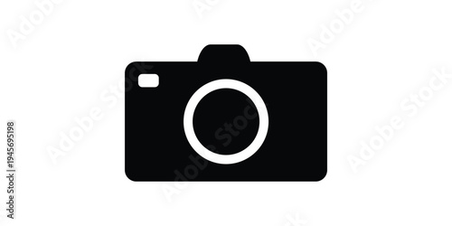 Photo camera vector icon