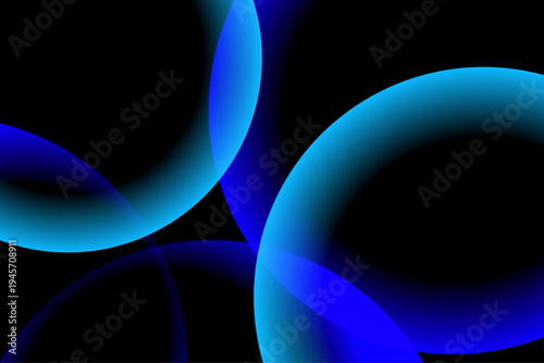 青 水色　ネオン  グラデーション 抽象 背景 テクノロジー デザイン