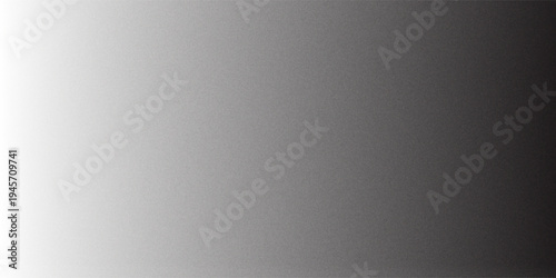 Grey gradient grain texture background gray black white monochrome smooth grainy backdrop design copy space