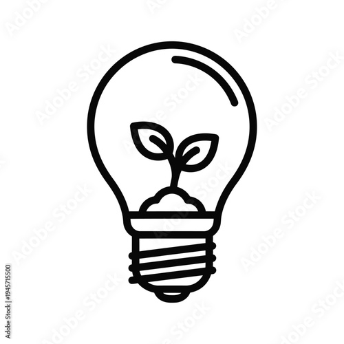 Growth Idea Bulb Innovation Concept
