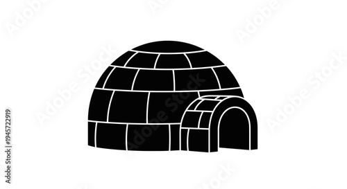 Igloo Ice Snow Shelter Structure.