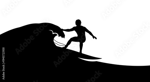 Man surfing on a wave 1.