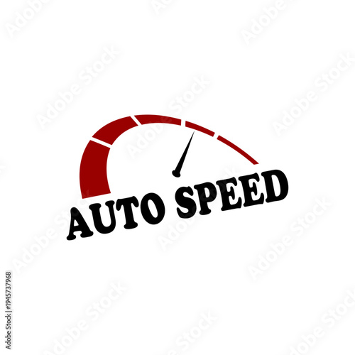 Speedo icon vector tacho icon meter speed indicator car performance illustration panel dial element symbol graphic design dial arrow logotype
