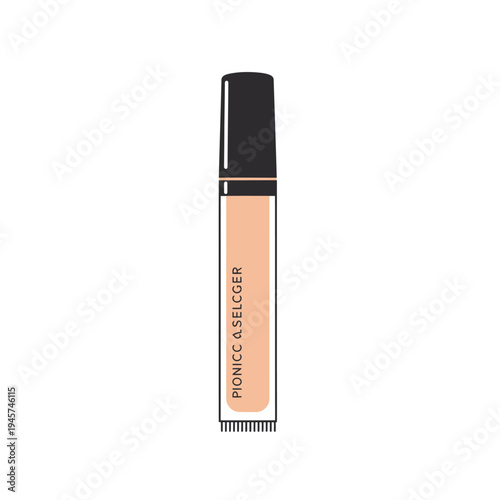 Concealer Makeup Product in Clear Tube Packaging.