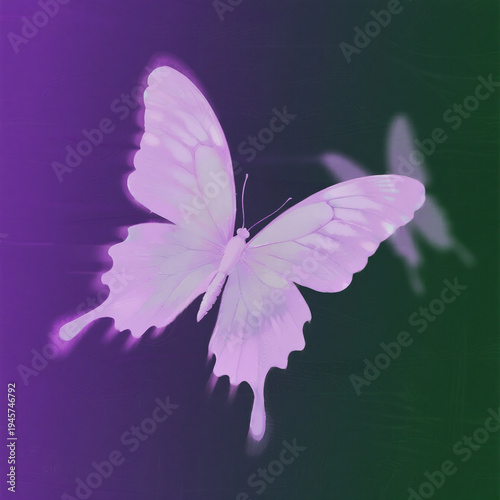 Vibrant butterfly illustrations in pastel tones. Each design has glowing, wispy backgrounds and colorful butterflies, delivering a light, romantic, and magical feel.