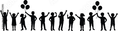 Botanical silhouettes collection, plant vector art, floral outline design, nature foliage illustration, leaves stems buds flowers, decorative graphic motifs