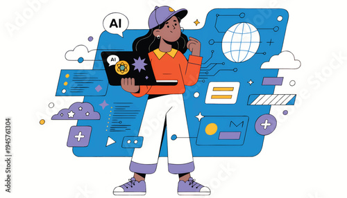 International Girls in ICT Day Women in Technology Artificial Intelligence Global Innovation.eps