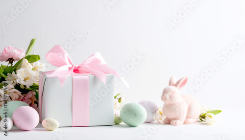 Osterhintergrund mit Textfreiraum 