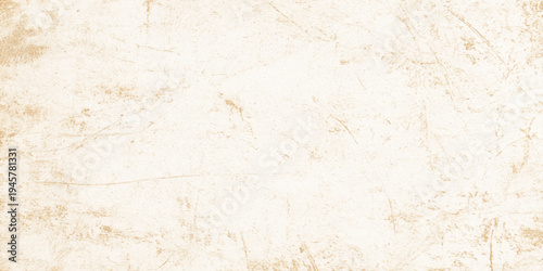 A blank antique parchment background featuring a stained, aged paper texture with a brown grunge pattern and a rough, worn surface for a vintage retro design