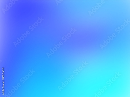 Cool blue, aqua, tosca gradient wallpaper. Minimalist blur design. Ideal for posters, promotions or digital design elements.