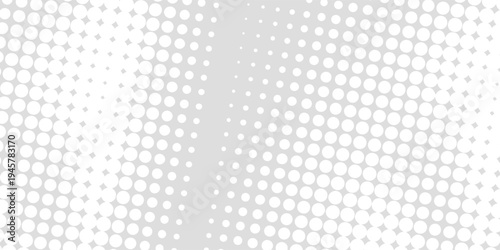 background Dot white gray wave light technology texture background. halftone modern arts background vector eps10 illustration