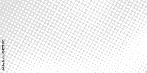 background Dot white gray wave light technology texture background. halftone modern arts background vector eps10 illustration