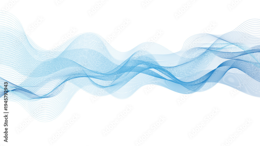 Fototapeta premium デジタルネットワークイメージ背景 流れる水のイメージ Digital network image background Flowing water image