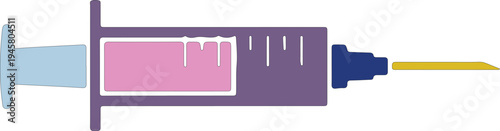 Colorful Silhouettes of Birds in Flight and Perched