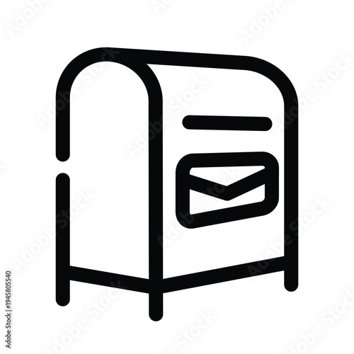 Mailbox icon design template
