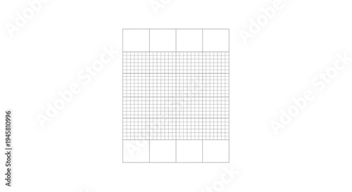 Metal Grid Mesh Wire Fence Panel.
