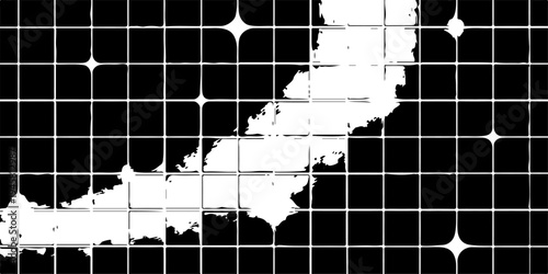 An abstract 3d globe illustration featuring a stylized world map silhouette on a black background to symbolize global business, travel, and geography across every continent from America to Asia