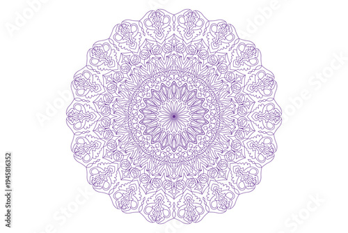 Mandala Design with Beautiful Work