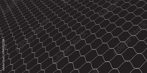 Mesh texture for fishing nets. Seamless pattern for sportswear or soccer goal, volleyball net, basketball hoop, hockey, athletics. Abstract net background for