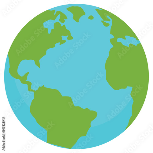 Earth Planet Nature Environment Graphic T-Shirt Design