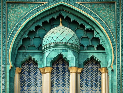 Ornate Islamic architectural detail
