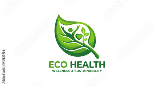vector of eco friendly logo