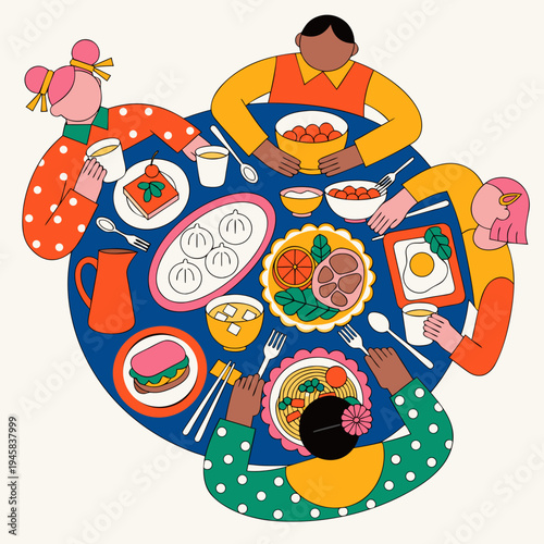 vector illustration of the world