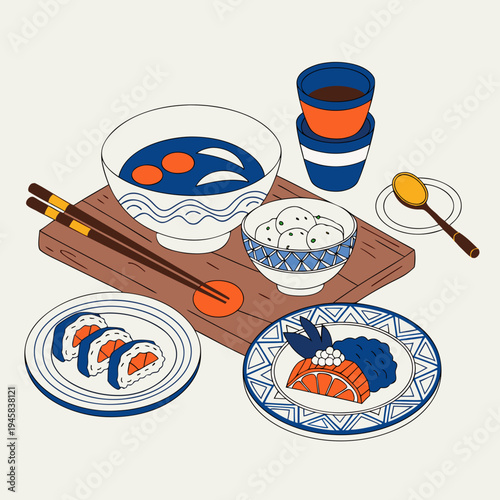 japanese food icons