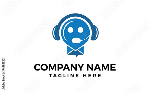 Logo operator talk and message