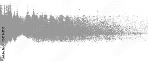 Abstract grey and white textured pattern with granular and brushstroke